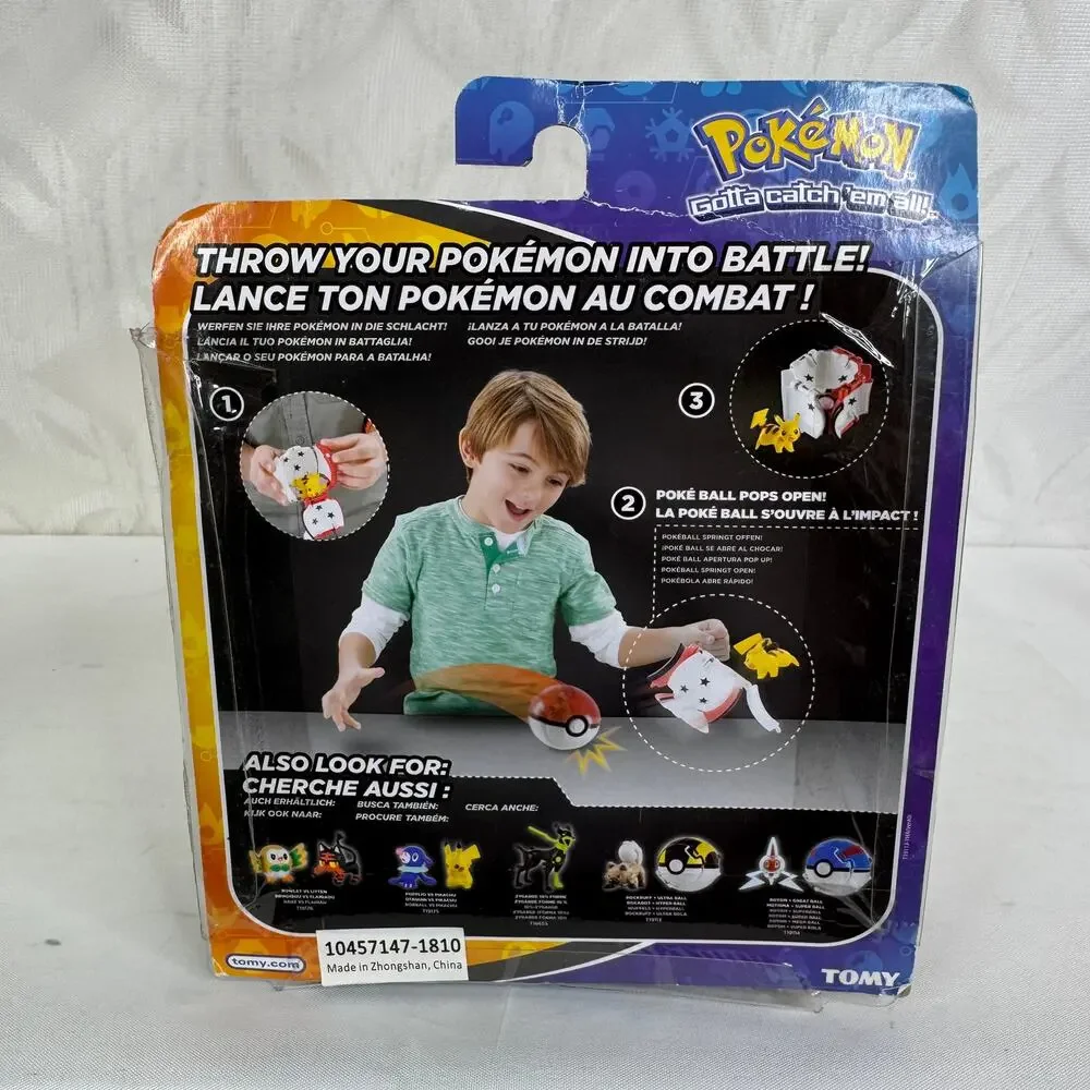 Tomy Pokemon Throw‎ 'n' Pop Pokeball Rotom & Great Ball Figure Set
